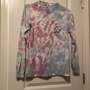 Like new Ivory Ella tie dye long sleeve shirt sz S